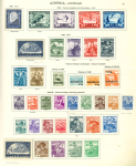 Stamp of Large Lots and Collections All World: 1840-1936