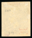 Stamp of Greece » Large Hermes Heads » 1880-85 Printed on cream paper change of colour 30L Ultramarine, good to large margins, mint, a superb.