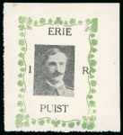 Stamp of Ireland » Forerunners (L1-L45) 1916, Erie Puist: Complete set of eight mint labels,