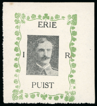 Stamp of Ireland » Forerunners (L1-L45) 1916, Erie Puist: Complete set of eight mint labels,