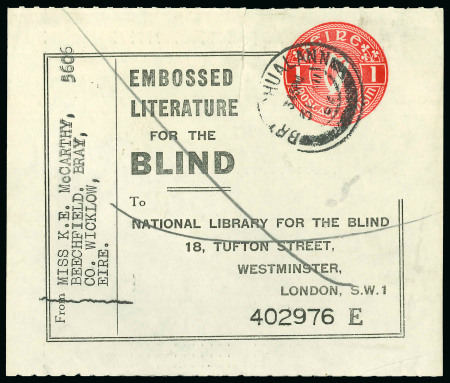 Stamp of Ireland » Postal Stationery Printed to order: 1911-1973 Selection of over sixty