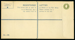 Stamp of Ireland » Postal Stationery Registered Envelope - Size K: 1922-23 British Stamp