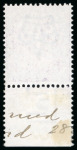 Stamp of Great Britain » 1855-1900 Surface Printed » 1880-81 Provisional Issue and 1881 1d Lilac 1881 1d. deep purple (die 2 wmk inverted) from the
