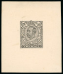 Stamp of Great Britain » King George V » 1911-12 Downey Head Issues 1911 2d engravers sketch die for unissued value