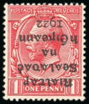 Stamp of Ireland » Collections 1922-1935 Overprints: Specialised assembly of mint