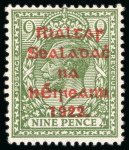Stamp of Ireland » Collections 1922-1935 Overprints: Specialised assembly of mint