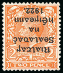 Stamp of Ireland » Collections 1922-1935 Overprints: Specialised assembly of mint