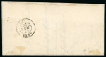 Stamp of France » Type Cérès de 1849-1850 1849, Lettre affranchissement Y&T n°3 Cérès 20 centimes