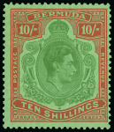 Stamp of Bermuda 1938-53 MCA 2s to £1 attractive specialised and duplicated