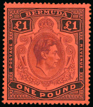 Stamp of Bermuda 1938-53 MCA 2s to £1 attractive specialised and duplicated
