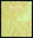 Stamp of Bermuda 1938-53 MCA 10s yellow-green and carmine on green, ordinary paper, line perf. 14 1/4, mint