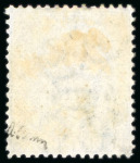 Stamp of Malaysia » Straits Settlements 1883 CC 2c on 12c blue, unused with part gum, fine