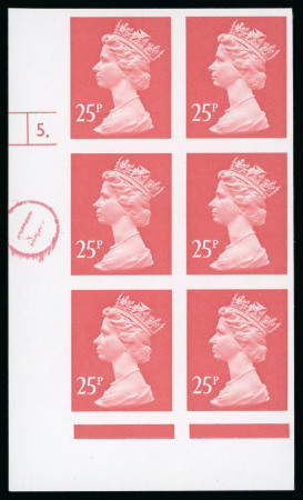 Stamp of Great Britain » Queen Elizabeth II 1993-2008 Machin 25p rose-red on phosphorised paper,
