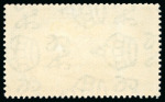 Stamp of Gibraltar 1938-51 Script 2d grey, perf. 13 1/2, mint showing