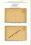 Stamp of Large Lots and Collections Egypt - Postal Stationery: 1865-1930 Outstanding gold