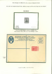 Stamp of Large Lots and Collections Egypt - Postal Stationery: 1865-1930 Outstanding gold