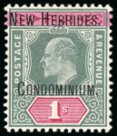 Stamp of France » Collections Nouvelles-Hébrides: 1908-1979, Collection complète