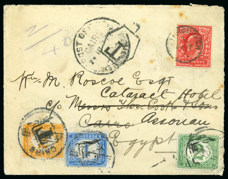 Stamp of Large Lots and Collections Egypt - Postage Dues: 1889-1939 Outstanding gold medal