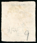Stamp of Great Britain » 1840 1d Black and 1d Red plates 1a to 11 1840, 1d black pl.9 AC matched with 1d red, State 2 black and red and State 3 red