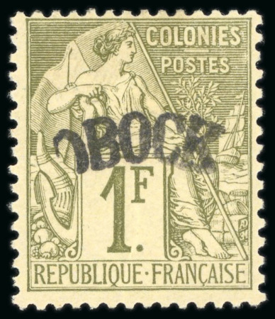 Stamp of France » Collections Obock: 1891-1894, Fantastique collection à l'ancienne