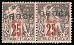 Stamp of France » Collections Obock: 1891-1894, Fantastique collection à l'ancienne