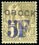 Stamp of France » Collections Obock: 1891-1894, Fantastique collection à l'ancienne