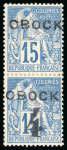 Stamp of France » Collections Obock: 1891-1894, Fantastique collection à l'ancienne