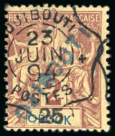 Stamp of France » Collections Côtes des Somalis: 1894-1902, Fantastique collection
