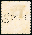 Stamp of Rhodesia 1898-1908 Arms £5 deep blue, £10 lilac and £20 yellow-bistre,