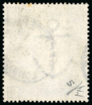 Stamp of Great Britain 1883-84 Anchor 10s ultramarine, used, fine. SG £525.