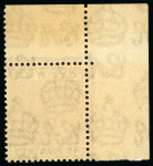 Stamp of Cyprus 1921-23 MCA Script 45pi dull purple and ultramarine,