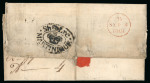 Stamp of Great Britain » British Post Offices Abroad Martinique: 1801 (Jul 15) entire from Robert to England with bold British "Ship Lre / (crown) / MARTINIQUE" oval hs 