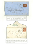 Stamp of Ireland » Collections 1834-1992 Northern Ireland Postal History: Attractive