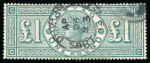 Stamp of Great Britain » Collections 1839-1934, Small accumulation on a stocksheet 