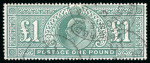 Stamp of Great Britain » Collections 1839-1934, Small accumulation on a stocksheet 