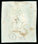 Stamp of Great Britain » 1840 1d Black and 1d Red plates 1a to 11 1840, 1d red pl.1c AH, state 3, with good to very good margins, black MC