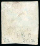 Stamp of Great Britain » 1840 1d Black and 1d Red plates 1a to 11 1840, 1d red pl.8 RF, group of three from different states