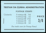 Stamp of Tristan da Cunha 1957 3s6d complete unexploded booklet, very fine. SG