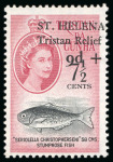 Stamp of St. Helena 1961 Tristan Relief complete set of four mint n.h.