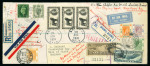 Stamp of Large Lots and Collections All World - Around the World Airmail Flight: 1937-48