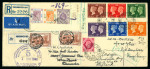 Stamp of Large Lots and Collections All World - Around the World Airmail Flight: 1937-48