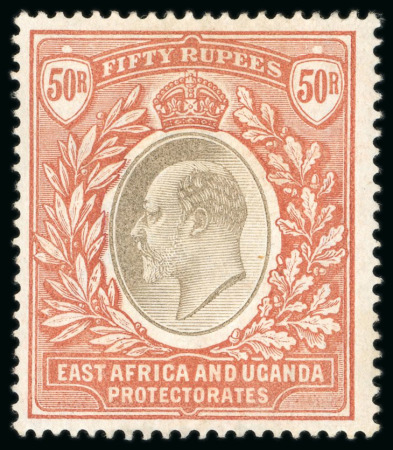 Stamp of Kenya, Uganda and Tanganyika » Kenya, Uganda and Tanganyika 1903-04 CA 50r grey and red-brown, mint, fresh, very