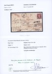 Stamp of France » Empire 1853-1862 1853, Lettre acheminée par la Malle des Indes dans