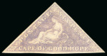 Stamp of South Africa » Cape of Good Hope 1855-63 6d pale rose-lilac mint small part o.g., fine
