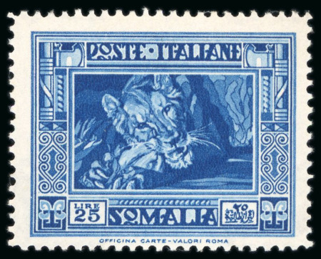Stamp of Italy » Italian Colonies and Possessions » Somalia 1932 and 1935-38 Pictorial stamps, group of five better values