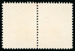 Stamp of Persia » Bushire (British Occupation) 1915 2ch sepia and carmine, used pair from setting