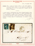 Stamp of Italian States » Sicily 1859, Affrancatura da 3 grana