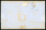 Stamp of Italian States » Sicily 1859, Lettera da Canicattì con 3 grana