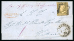 Stamp of Italian States » Sicily 1859, Lettera da Piazza con 1 grana isolato