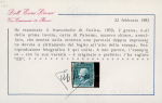 Stamp of Italian States » Sicily 1859 2 grana I tav. doppia stampa
